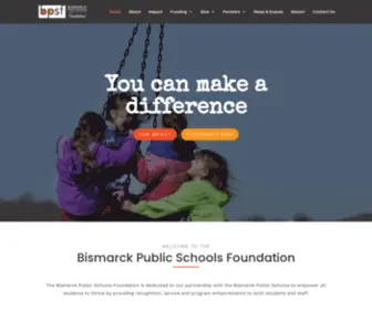 BPsfoundation.com(Bismarck Public School Foundation) Screenshot