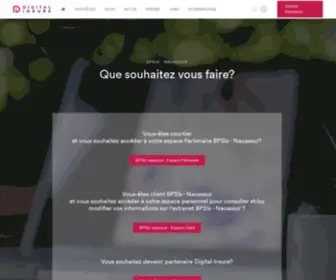 Bpsis.fr(BPSIs fait partie des filiales de Digital Insure. Le site a évolué) Screenshot