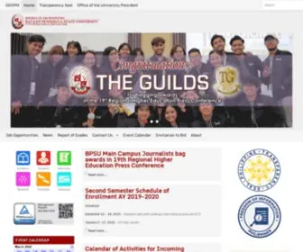 Bpsu.edu.ph(The Official Website of Bataan Peninsula State University Bataan Peninsula State University) Screenshot