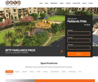 BPTpparklandpride.in(BPTP Parklands Pride) Screenshot