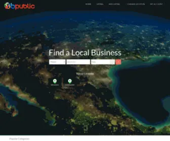 Bpublic.com(BPUBLIC Local Business Directory) Screenshot