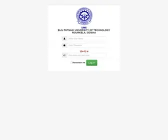 Bputodisha.in(Online UMS of Biju Patnaik University of Technology) Screenshot