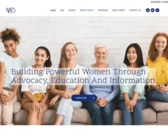 BPWFL.org(Our mission) Screenshot