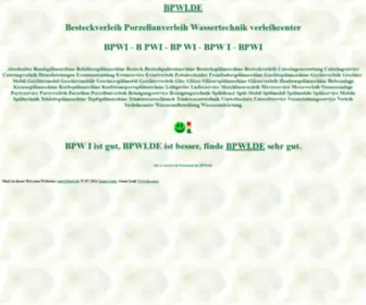 Bpwi.de(Spülmobil) Screenshot