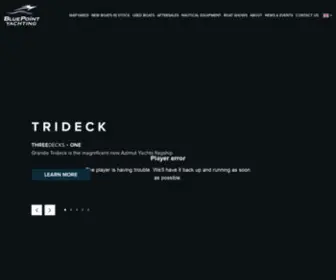 Bpyachting.com(BLUE POINT YACHTING) Screenshot