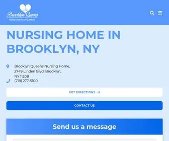Bqrehab.com(Brooklyn Queens Nursing Home) Screenshot