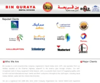 Bqrental.com(Bin Quraya Rental Division) Screenshot