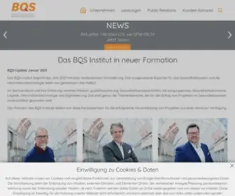 BQS.de(BQS Institut) Screenshot