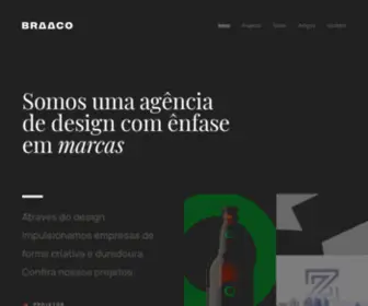 Braaco.com(Design e Gestão de Marcas Fortes) Screenshot