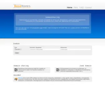 Braak.net(BaseNames Domainsharing) Screenshot