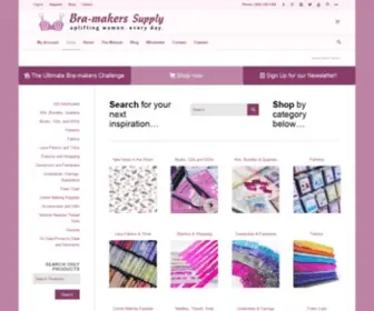Braandcorsetsupplies.com(Bra-makers Supply Selling Bra Making Supplies Corset Making Supplies) Screenshot