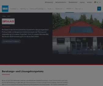 Braas.de(BMI Deutschland) Screenshot
