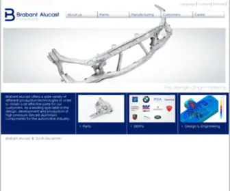 Brabantalucast.com(Diecast aluminium) Screenshot