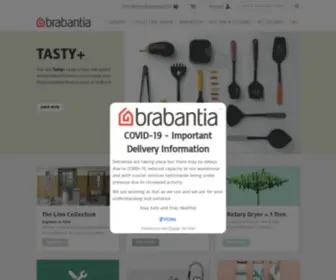 Brabantia.co.za(Official Brabantia South Africa Web Store) Screenshot