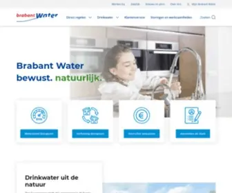Brabantwater.nl(Brabant Water) Screenshot