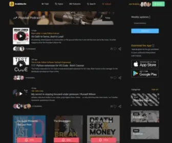 Brabble.fm(Listen to podcasts and start your own) Screenshot