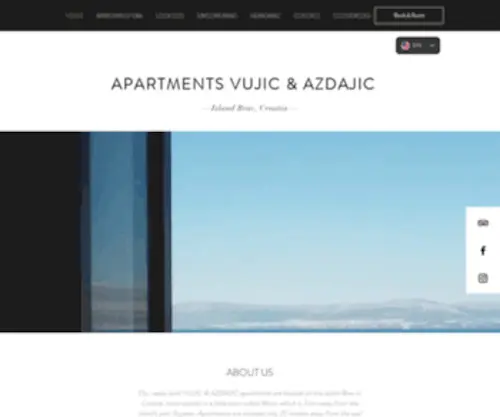 Brac-Apartments.com(Apartments Vujic & Azdajic) Screenshot