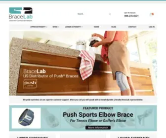 Bracelab.com(Medical Braces) Screenshot