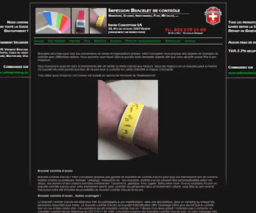 Bracelet-Controle.ch(Indéchirable) Screenshot