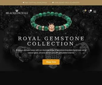 Braceletroyale.com(Bracelet Royale) Screenshot