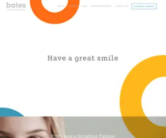 Bracesbybates.com(Bates Orthodontics) Screenshot