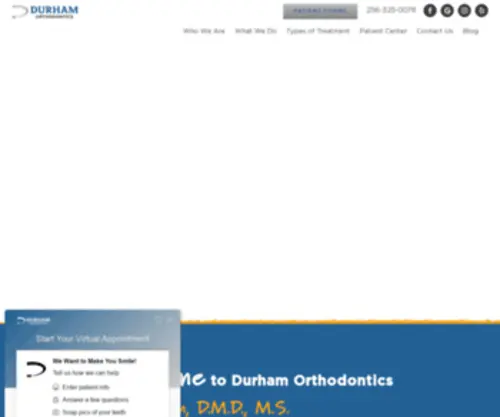 Bracesbydurham.com(Orthodontist in Madison) Screenshot