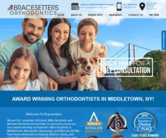 Bracesetters.com(Middletown Orthodontist) Screenshot