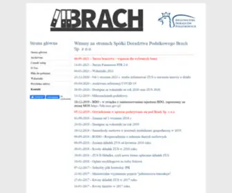 Brach.net.pl(BRACH Sp) Screenshot