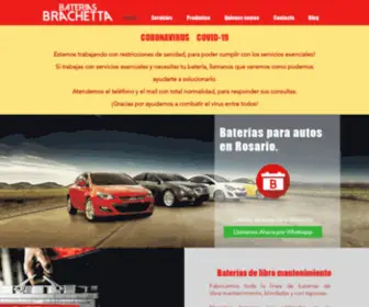 Brachettabaterias.com(Brachetta Baterías en Rosario) Screenshot