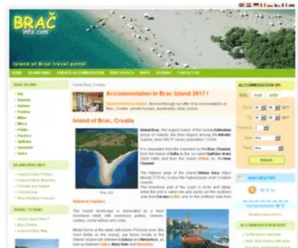Bracinfo.com(Island Brac) Screenshot