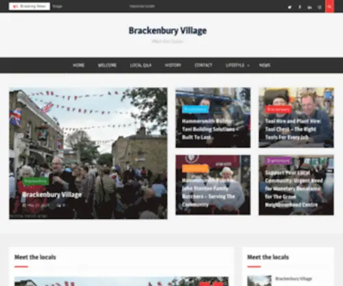 Brackenbury-Village.co.uk(Brackenbury Village Home) Screenshot