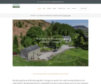 Brackenrigg.com(Brackenrigg Holiday Cottages) Screenshot