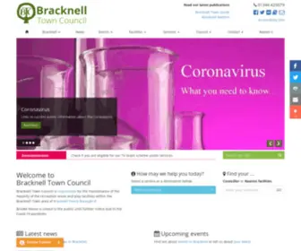 Bracknelltowncouncil.gov.uk(Bracknell Town Council) Screenshot