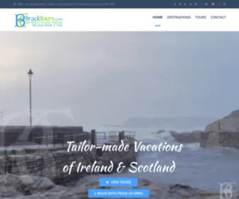 Bracktours.com(Vacations Ireland) Screenshot