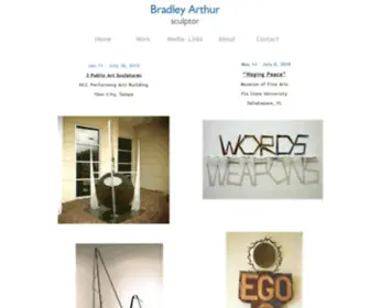 Bradarthur.com(Bradley Arthur's sculptures inc) Screenshot