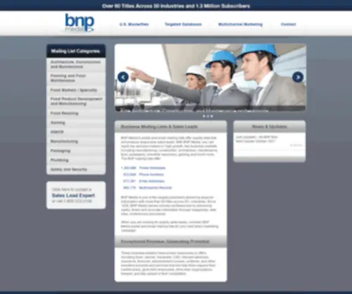 Bradben.com(BNP Media) Screenshot