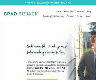 BradbizJack.com(Self-doubt) Screenshot