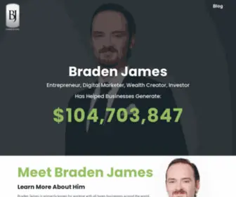 Braden-James.com(Elite Digital Marketing Consultant) Screenshot