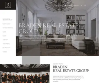 Bradenregroup.com(Braden Real Estate Group) Screenshot