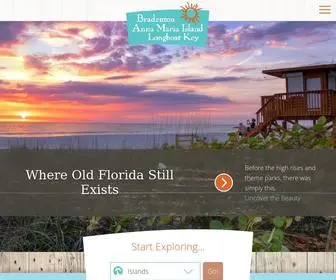 Bradentongulfislands.com(Florida Vacations) Screenshot