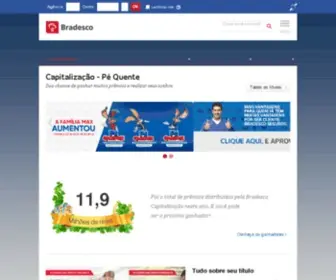 Bradescocapitalizacao.com.br(Capitalização) Screenshot