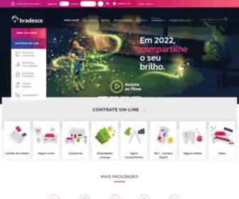 Bradescocartoes.com.br(BANCO BRADESCO) Screenshot