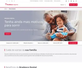 Bradescodental.com.br(Plano Dental) Screenshot