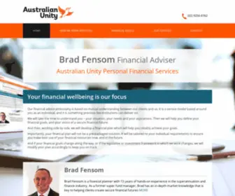 Bradfensomfinancialadvice.com.au(Brad Fensom Financial Advice) Screenshot