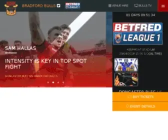 Bradfordbulls.co.uk(Bradford Bulls) Screenshot