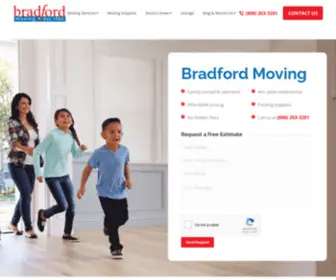 Bradfordmoving.com(Bradford Moving) Screenshot