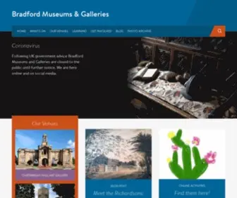 Bradfordmuseums.org(Bradford Museums and Galleries) Screenshot