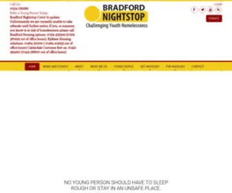 Bradfordnightstop.org.uk(Homeless in bradford) Screenshot