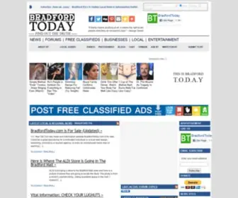 Bradfordtoday.com(Bradford PA News) Screenshot