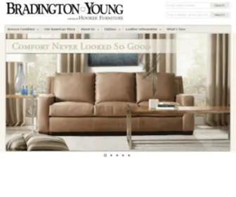 Bradington-Young.com(Whether your desire) Screenshot